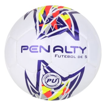 Bola de Futsal Penalty Guizo IV - Branco+Vermelho