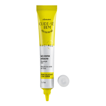 Gel Creme Antiacne Cuide-Se Bem Faciall 30g