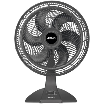 Ventilador de Mesa 40cm Arno Turbo Force VF48 6 Pás 3 Velocidades Preto 