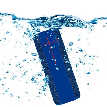 Caixa de Som Bluetooth UE Megaboom Azul à Prova d' Àgua