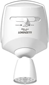 Ducha Relax 220V 5500W, Lorenzetti, 7540110, Branco, Pequeno