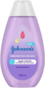 2 Unidades - Sabonete Líquido Johnson's Infantil Hora do Sono - 200ml cada