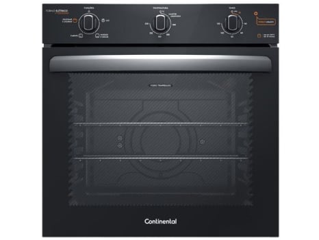 Forno Elétrico de Embutir Continental 80L - Preto OC8EM - Forno Elétrico - Magazine Ofertaesperta