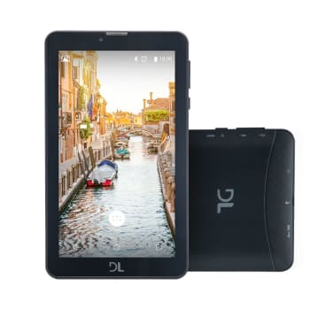 Tablet DL Mobi Tela 7´´ 3G Preto TX384 Dual Chip - Tablet DL Mobi Tela 7 3G Preto TX384 Dual Chip