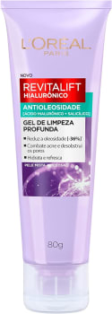 Gel De Limpeza Antioleosidade L'Oréal Paris Revitalift Hiaurônico, 80g