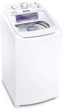 Máquina de Lavar Electrolux 8,5kg Branca Turbo Economia com Jet&Clean e Filtro Fiapos (LAC09) 220v