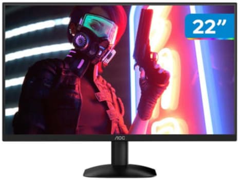 Monitor 100Hz Full HD Widescreen 1ms AOC Série B35 22B35HM2 22" VGA HDMI - Monitor para PC - Magazine OfertaespertaLogo LuLogo Magalu