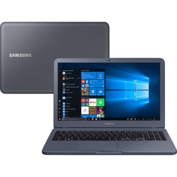 Notebook Samsung Expert X20 8ª Intel Core I5 4GB 1TB LED Full HD 15,6" W10 Cinza