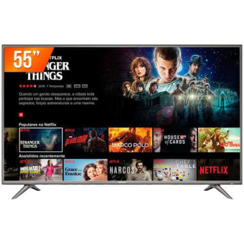 Smart Tv Led 55'' Ultra Hd 4k Semp 55sk6200 3 Hdmi 2 Usb Wi-fi