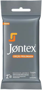 2 Pacotes — Preservativo Jontex - 6 Unidades