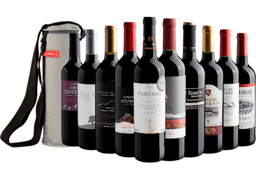 Kit 10 Tintos com Portada Winemaker’s por R$29,90 cada garrafa + Bolsa Grátis