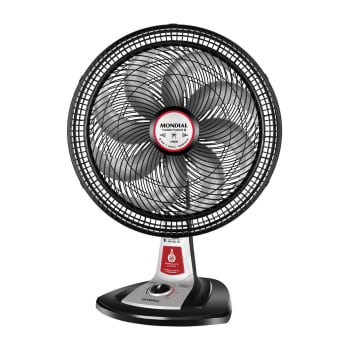 Ventilador de Mesa Mondial Turbo Force Repelente Líquido VT-RP-02-8P-NP 40cm 8 Pás 3 Velocidades 220V