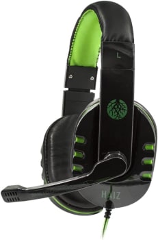 Haiz Fone Headphone Headset Gamer Verde Alpha HZ-1804