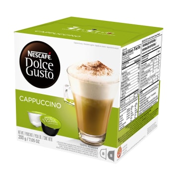 4 - Caixas de Cappuccino Nescafé Dolce Gusto 200g