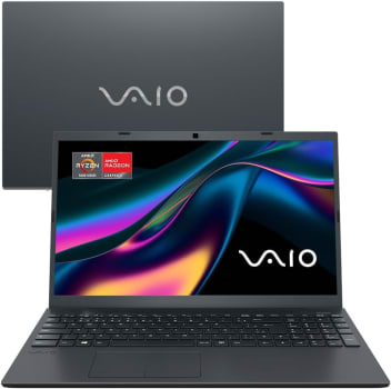 Notebook VAIO FE15 Ryzen 5-5500U 8GB SSD 512GB Tela 15,6'' FHD Linux - VJFE59F11X-B1911H