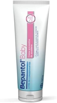 Bepantol Baby Creme Antiassaduras, Pomada Assadura Bebê, Fórmula Transparente, 120g