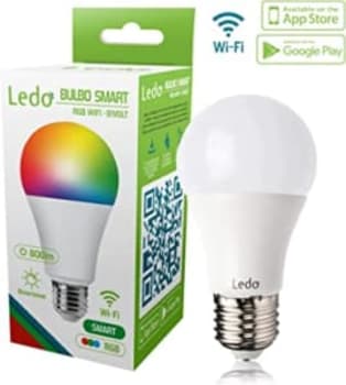 Lâmpada Inteligente Bulbo Smart LED RGB Wi-Fi 10W Bivolt E27 Ledo