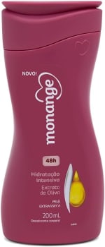 2 Unidades — Hidratante Desodorante Monange Pele Extra Seca 200 Ml