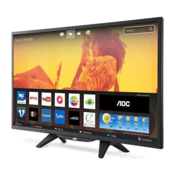 Smart Tv Led Aoc 43 Polegadas Full Hd Conversor Digital Wi-fi Usb Hdmi Le43s5760