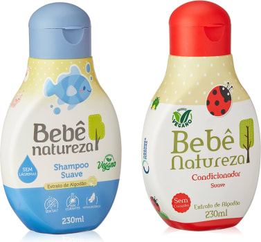 Kit Bebe Suave Preço Especial Natureza Shampoo 230ml e Condicionador 200ml