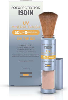 ISDIN Protetor Solar Em Pó Sem Cor Uv Brush Mineral Fps 50 2G