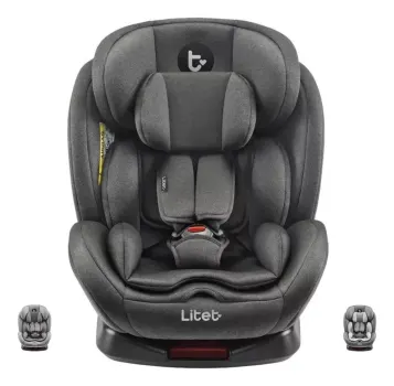 Cadeira Infantil Snugfix com ISOFIT Gira 360º Preto Litet