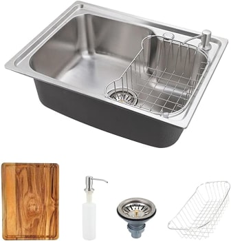 Kit Cuba para Cozinha com Acessórios e Tábua de Corte, Gourmet, Aço Inox, Matis, Prata Pingoo.Casa