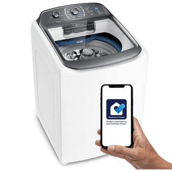 Máquina de Lavar Premium Care 13kg Branca Conectada App Electrolux Home+ (LWI13)