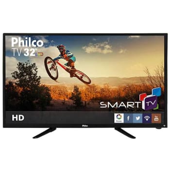 TV LED 32" Philco PH32B51DSGW HD com Conversor Digital e Função Smart 2 HDMI 1 USB (Cód. 128526626)