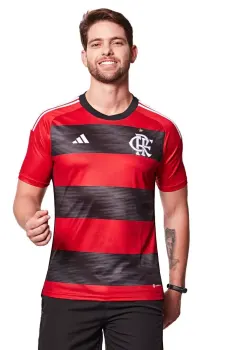 Camisa Flamengo I Masculina Adidas 2023, Tamanhos P e G