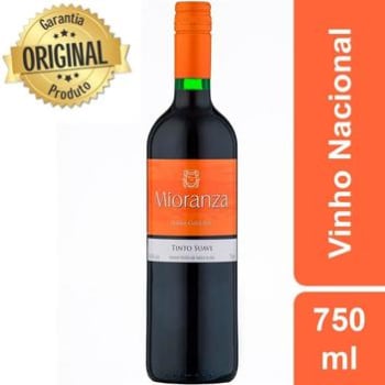 Vinho Tinto Nacional Blend Mioranza Suave 750ml