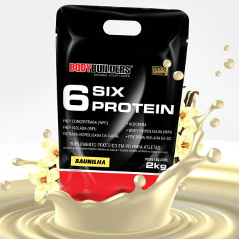 Whey Protein 6 Six Protein Refil Bodybuilders 2 Kg