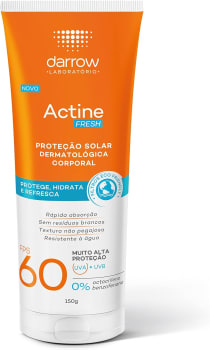 Protetor Solar Corporal Darrow Actine Fresh 60 FPS 150g