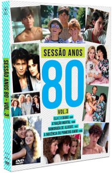 DVD Sessão Anos 80 Vol 3 - Digipak com 2 DVD's