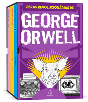 As Obras Revolucionárias De George Orwell - Box Com 3 Livros