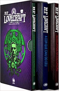 Box HP Lovecraft : Os melhores contos - 3 volumes