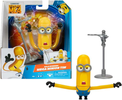 Boneco Despicable Me 4 - Mega Mayhem 4 Inch - Mega Minion Tim