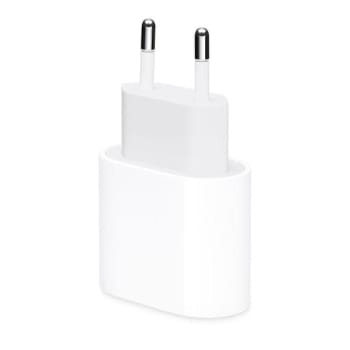 Carregador USB-C de 20W Apple Branco Original - 85044021-2 - Carregador de Celular - Magazine 