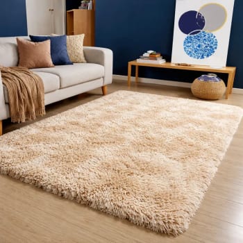 Tapete Felpudo Quarto Sala 1,00 X 1,40 Mt Peludo