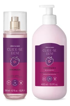 Combo Cuide-se Bem Amoruda: Body Splash 200ml + Loção Corporal 400ml