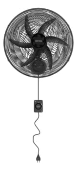 Ventilador De Parede Ventisol Oscilante 50cm Premiun 50 Cm 135w Preto 127 P Plástico 6 - R$ 230
