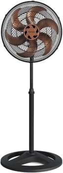 Ventisol Ventilador de Coluna Oscilante, Turbo 6 Pás Premium, Bronze, 40cm, 220V