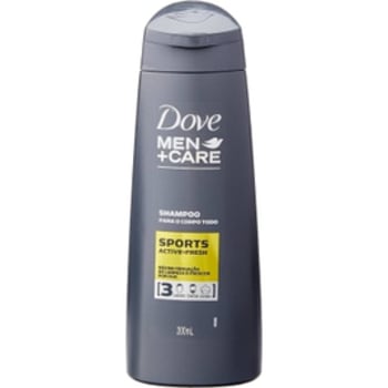 10 Unidades Shampoo 3 em 1 Dove Men+Care Sports 200ml