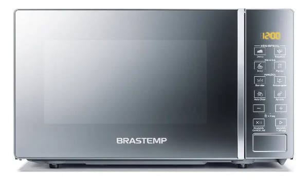 Micro-ondas Brastemp 20L Inox Espelhado - BMS20AR