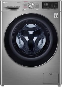 Lava e Seca Smart LG 11kg Aço Escovado com Inteligência Artificial AIDD™ VC4-CV5011TS4A 127V