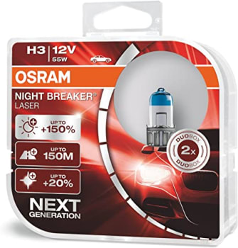 Lâmpada H3 Osram Night Breaker Laser