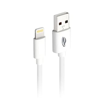 C3Tech Cabo USB para Smarthphone CB-L20WH Branco, 2Metros, Suporte a Carregamento e Transferência de Dados
