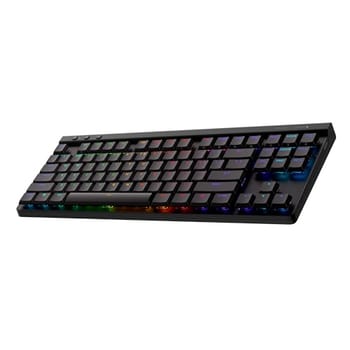 Teclado Mecânico Gamer Sem Fio Logitech G515 com Design TKL,Tecnologia LIGHTSPEED, RGB LIGHTSYNC, Conexão USB ou Bluetooth, Switch GL Brown Tactile e