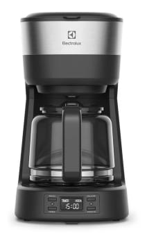 Cafeteira Elétrica Electrolux ECM25 Experience Programável Com Timer Preto E Inox