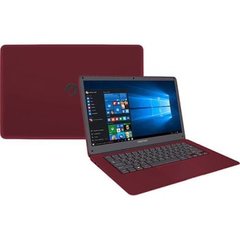 Notebook Positivo Motion Q232A Intel Atom 2GB 32GB SSD Tela LCD 14" Windows 10 - Vermelho